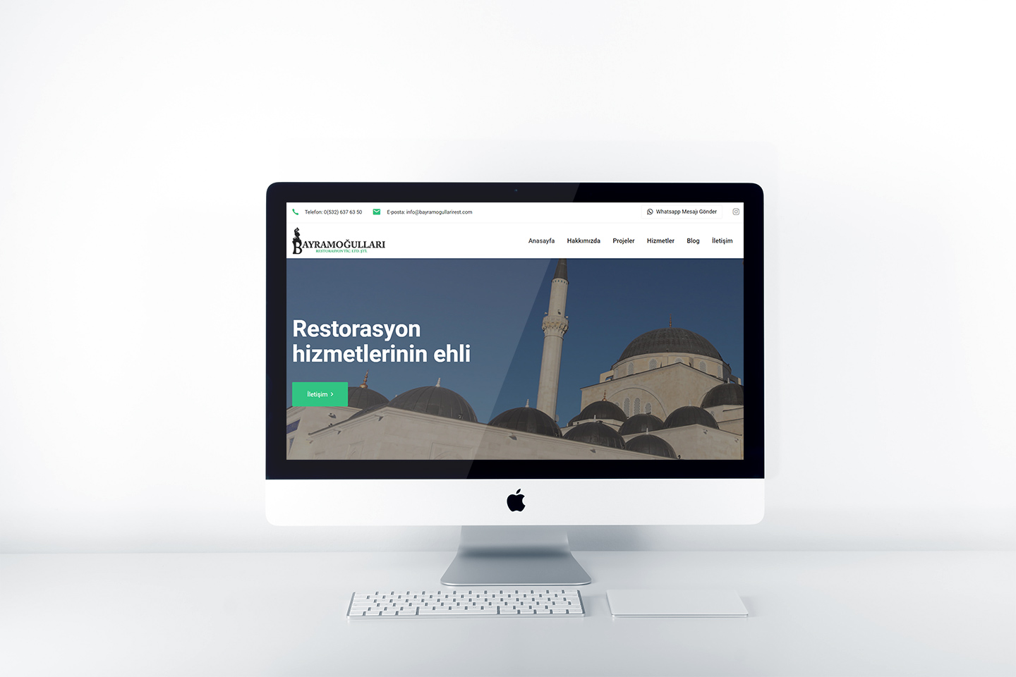 Websitemiz Yayın Hayatına Başlamıştır! | Bayramoğulları Restorasyon